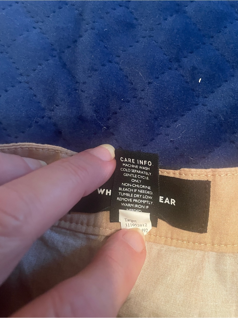 Who What Wear Tan Maxi Skirt with Black Polka Dots Size 2 - Picture 6 of 6